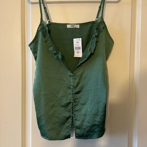 Green cami size medium